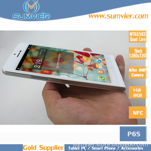 5inch Mtk6582 Android 4.2 GSM/WCDMA Smart Phone